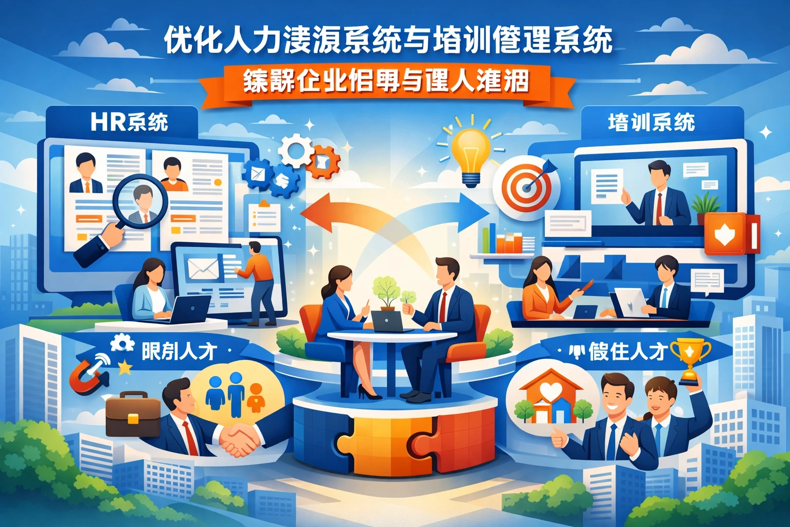 优化人力资源系统与培训管理系统，破解企业招聘与留人难题