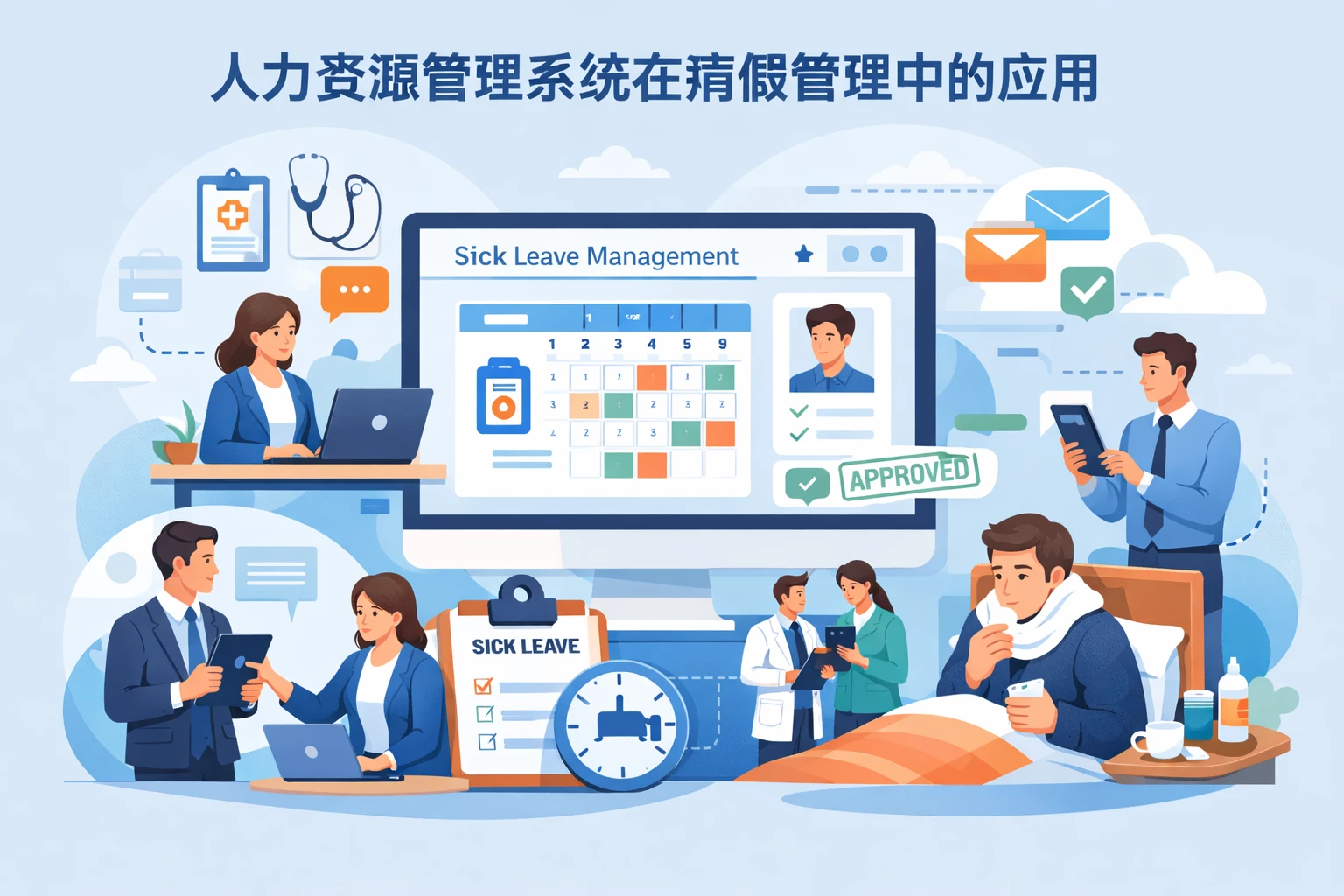 人力资源管理系统在病假管理中的应用