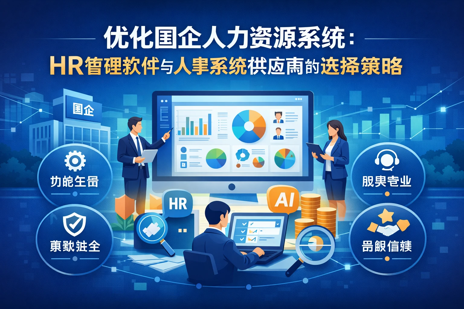 优化国企人力资源系统：HR管理软件与人事系统供应商的选择策略