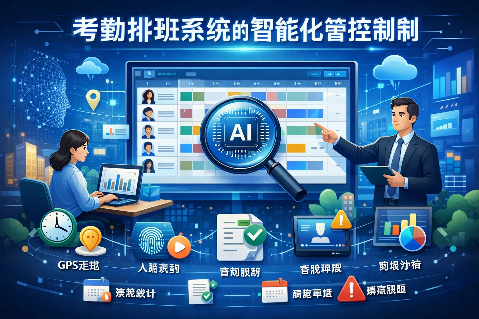 考勤排班系统的智能化管控机制