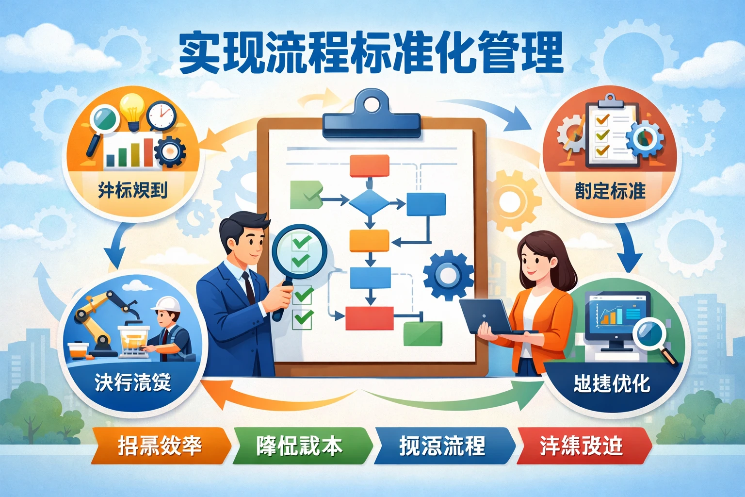 实现流程标准化管理