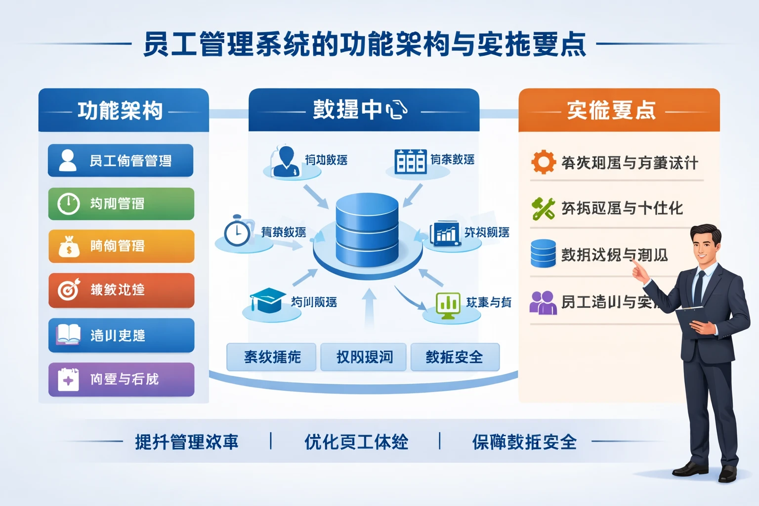 员工管理系统的功能架构与实施要点