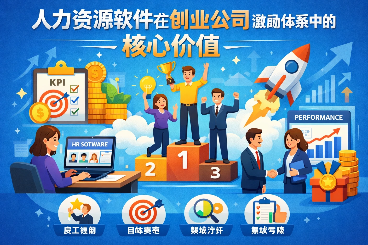 人力资源软件在创业公司激励体系中的核心价值