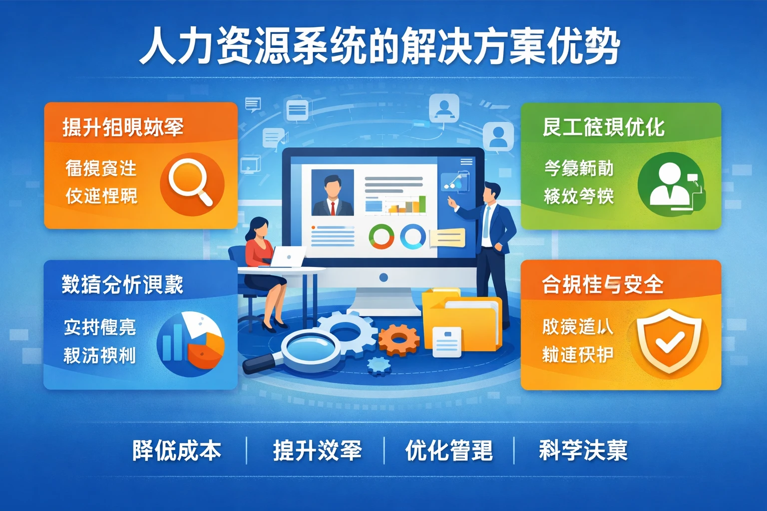 人力资源系统的解决方案优势