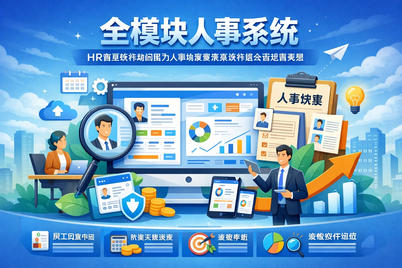 全模块人事系统：HR管理软件如何助力人事档案管理系统升级与管理者转型