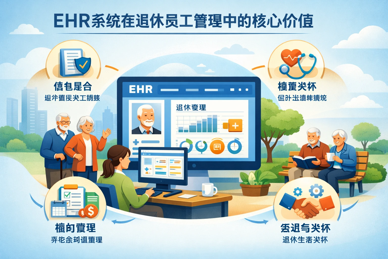 ehr系统在退休员工管理中的核心价值
