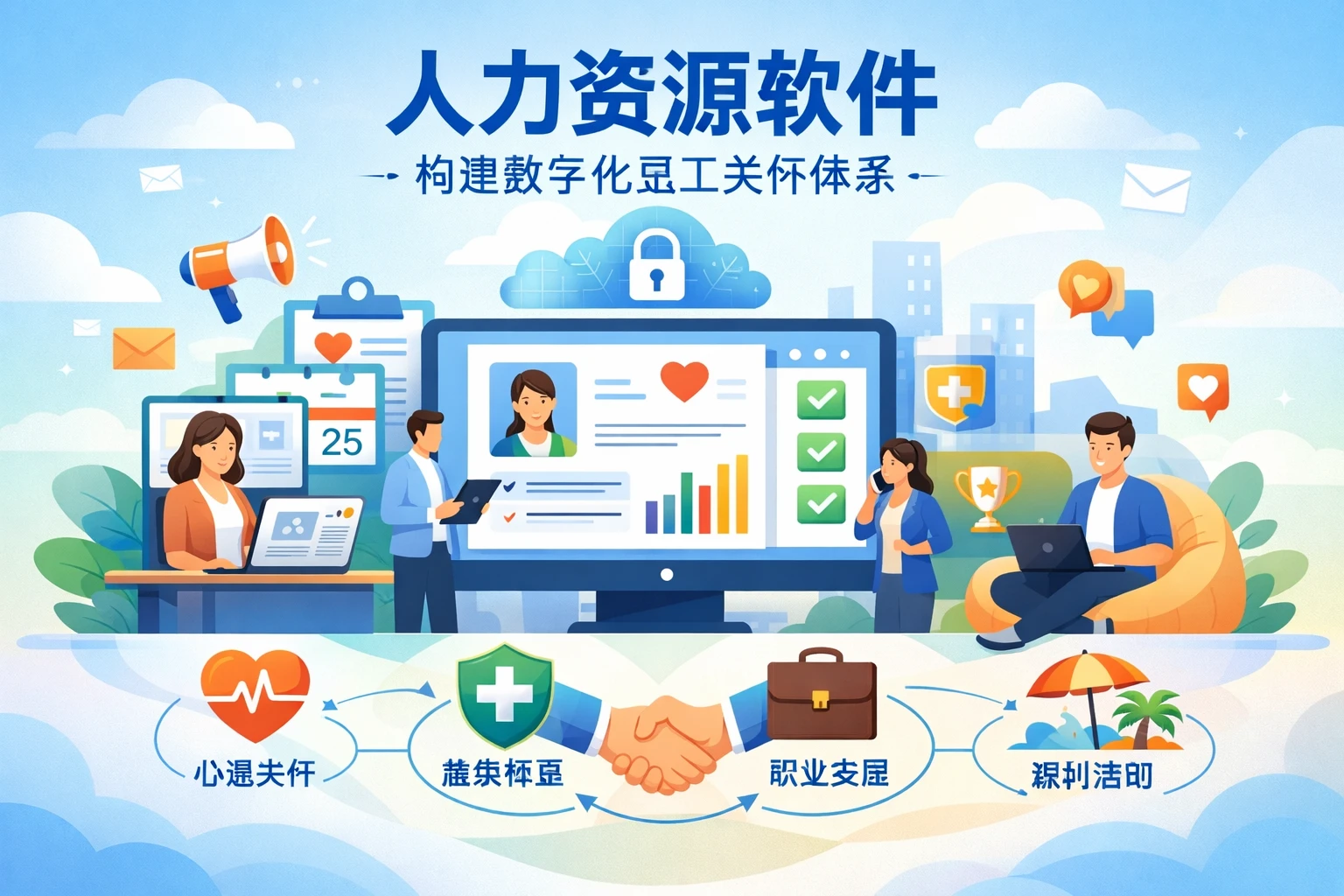人力资源软件：构建数字化员工关怀体系