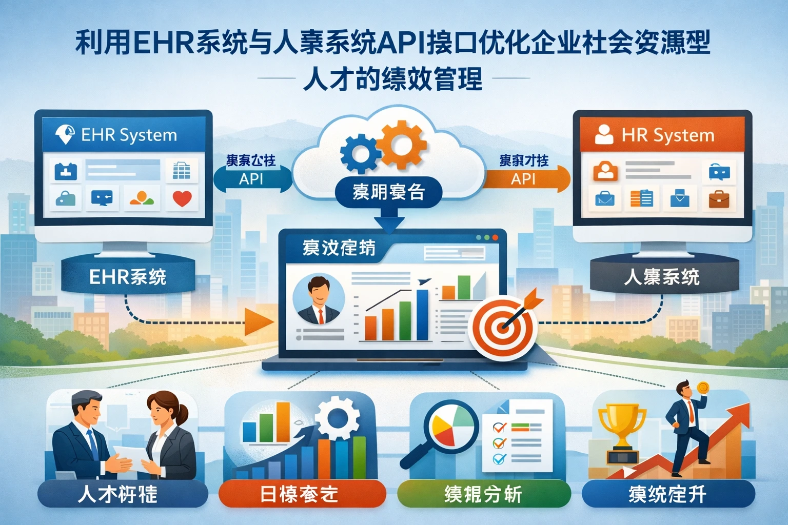 利用EHR系统与人事系统API接口优化企业社会资源型人才的绩效管理