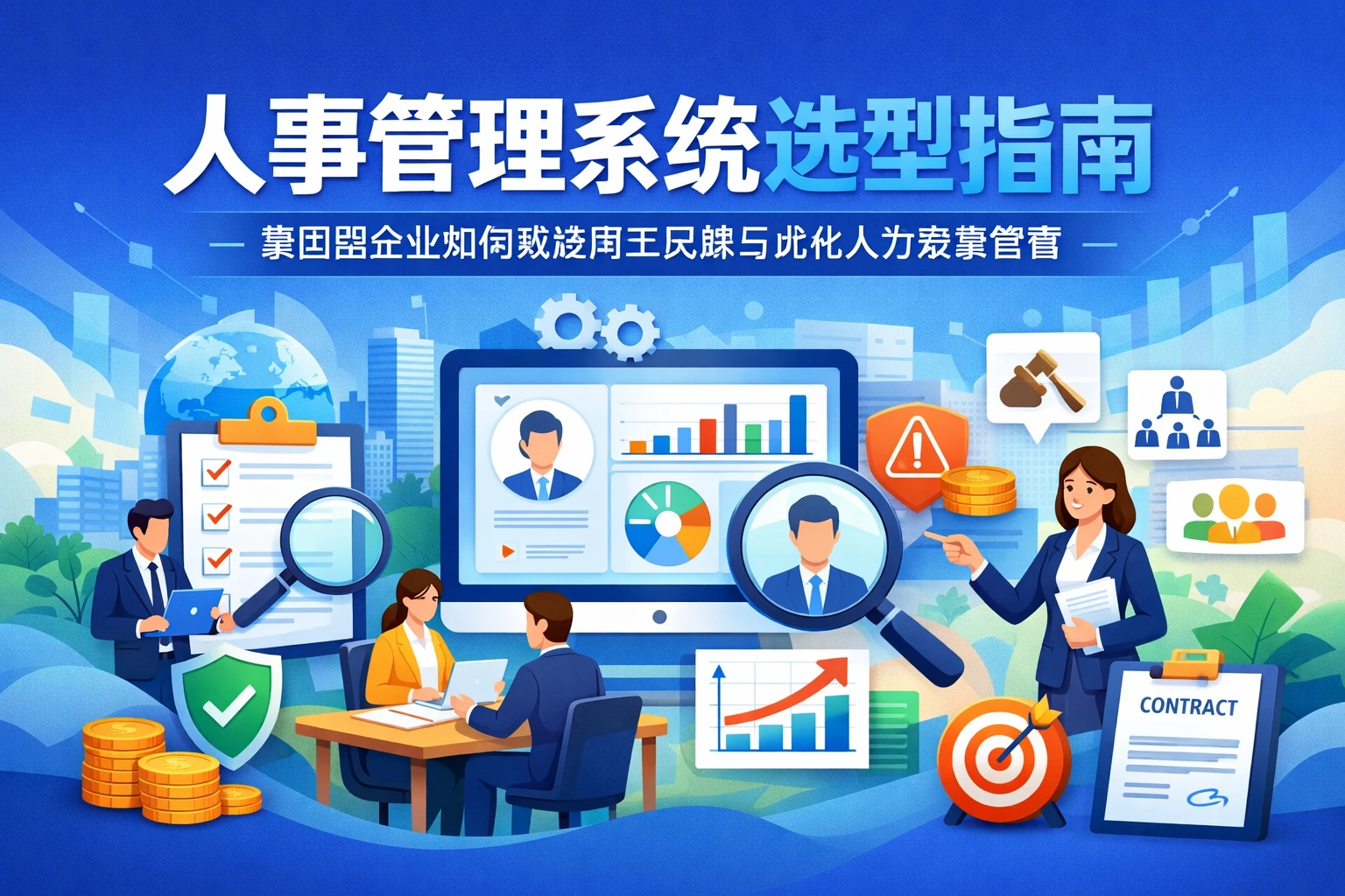 人事管理系统选型指南：集团型企业如何规避用工风险与优化人力资源管理