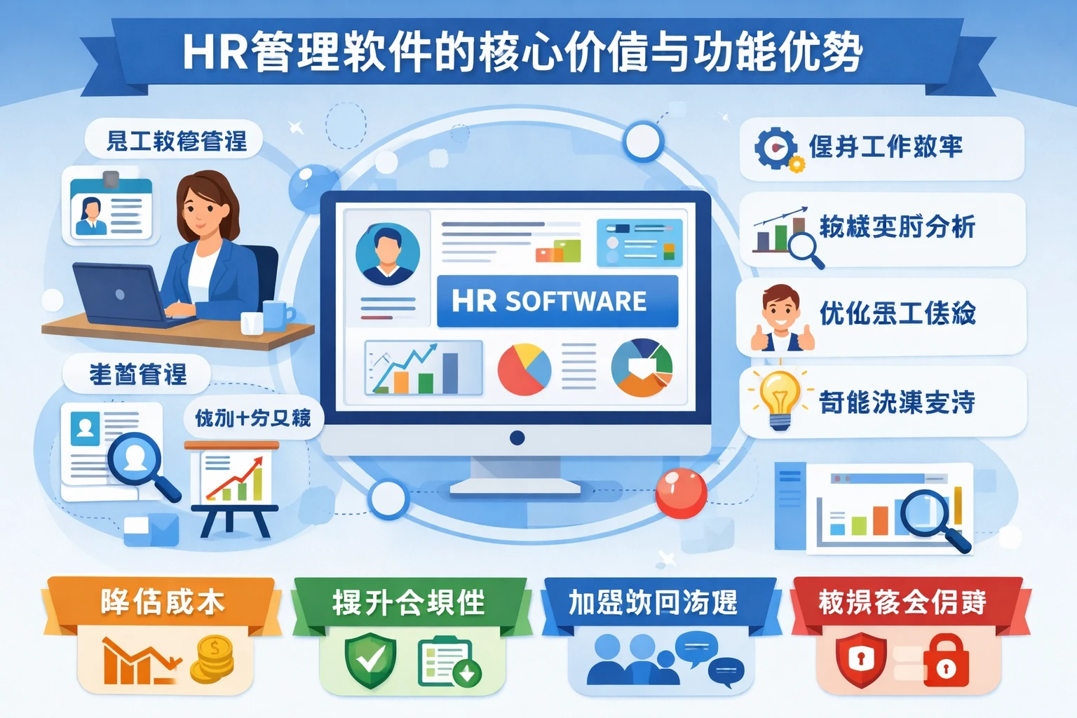 HR管理软件的核心价值与功能优势