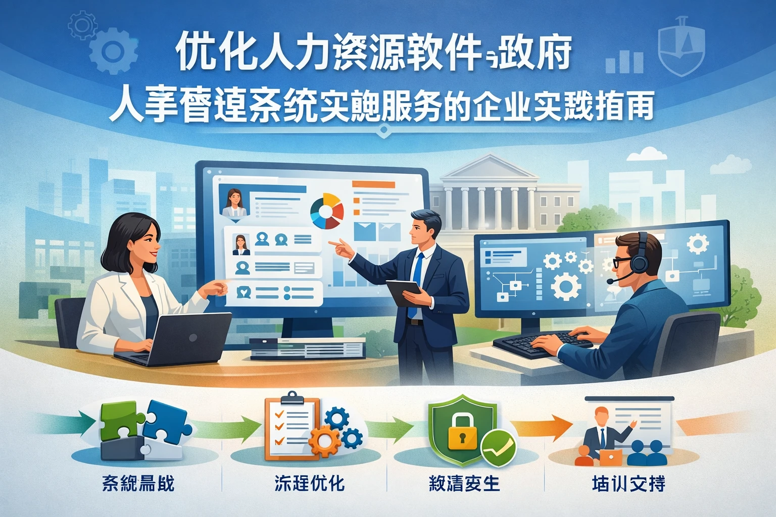 优化人力资源软件与政府人事管理系统实施服务的企业实践指南