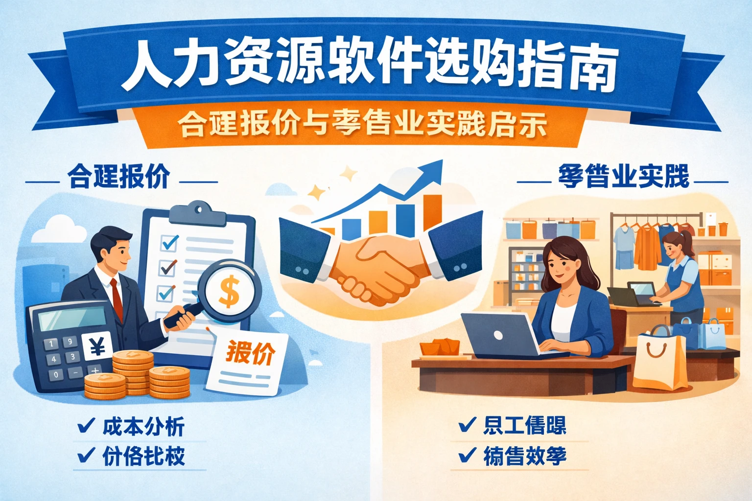 人力资源软件选购指南：合理报价与零售业实践启示
