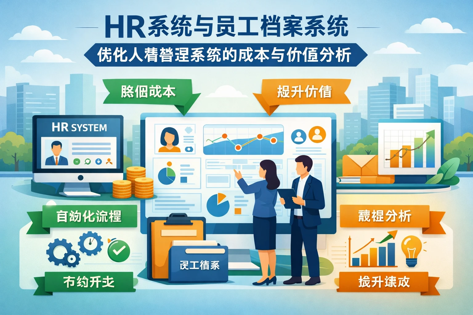 HR系统与员工档案系统：优化人事管理系统的成本与价值分析