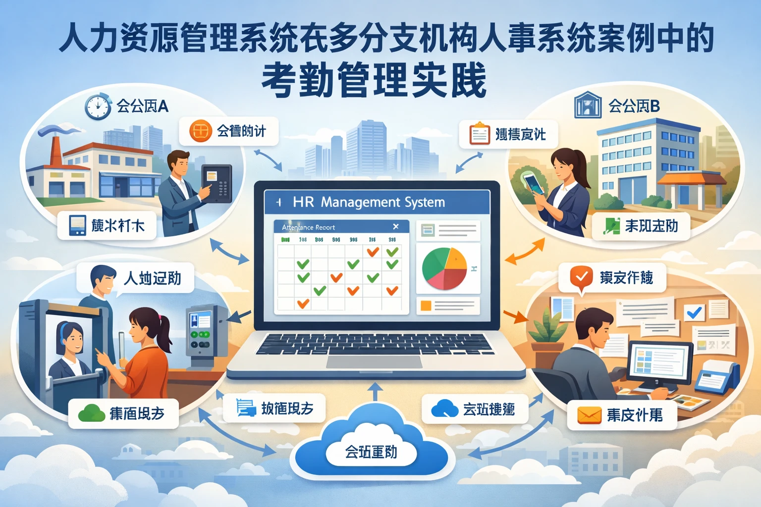 人力资源管理系统在多分支机构人事系统案例中的考勤管理实践