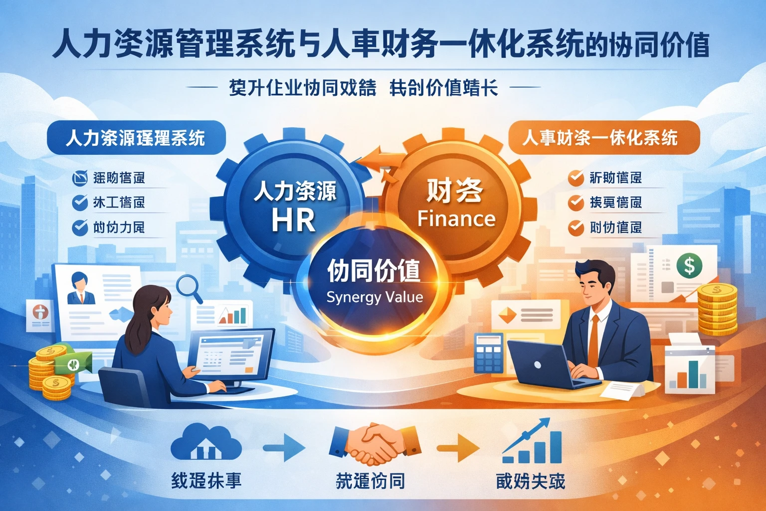 人力资源管理系统与人事财务一体化系统的协同价值