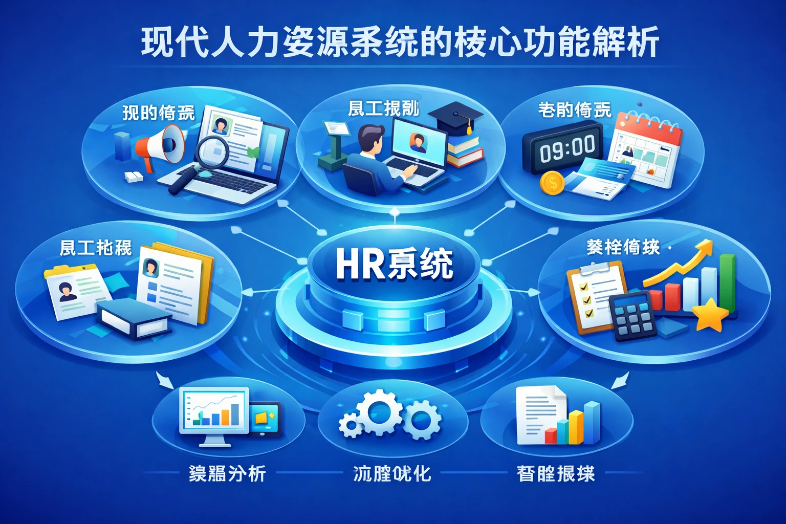 现代人力资源系统的核心功能解析