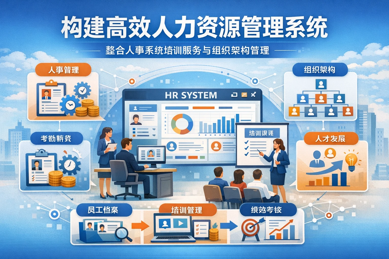 构建高效人力资源管理系统：整合人事系统培训服务与组织架构管理