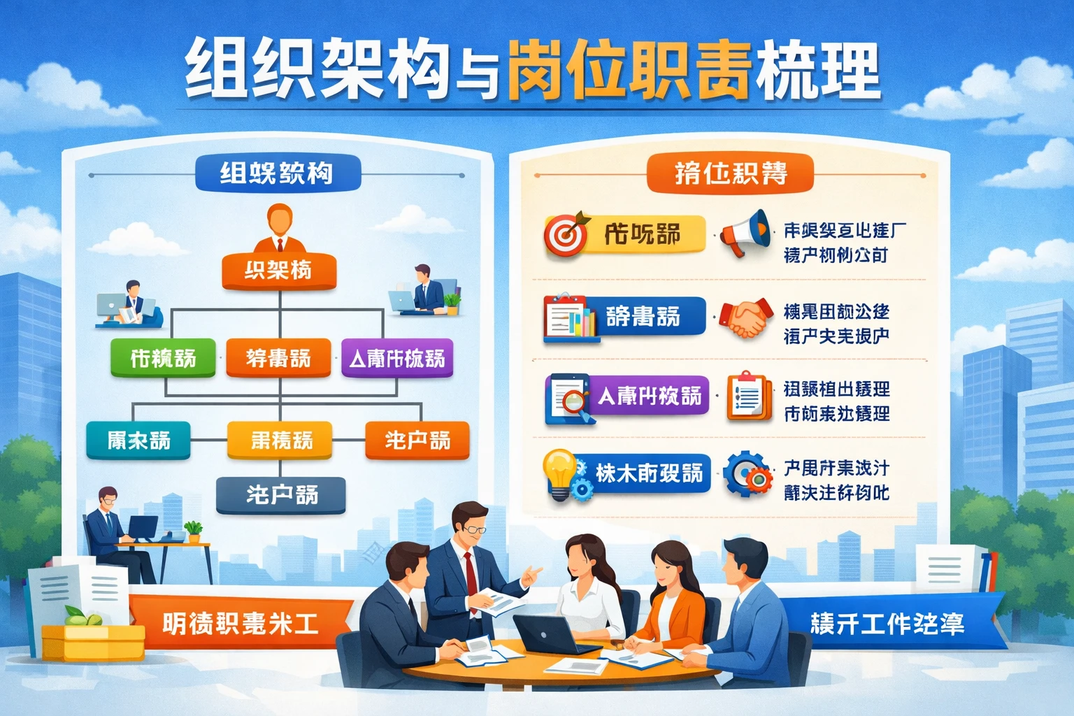组织架构与岗位职责梳理