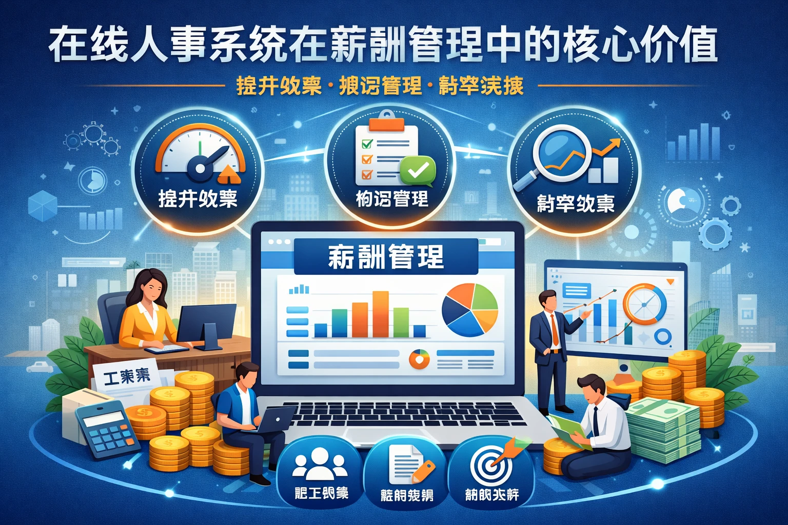 在线人事系统在薪酬管理中的核心价值