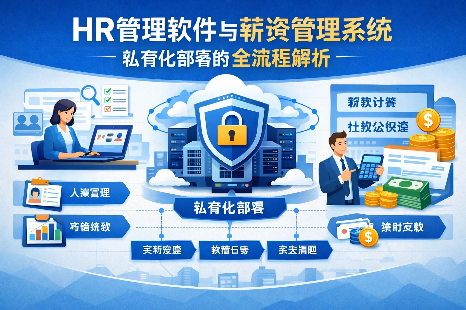 HR管理软件与薪资管理系统：私有化部署的全流程解析