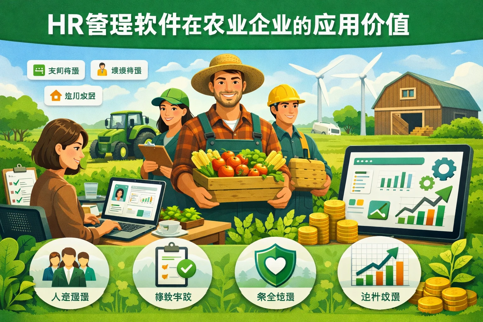 HR管理软件在农业企业的应用价值