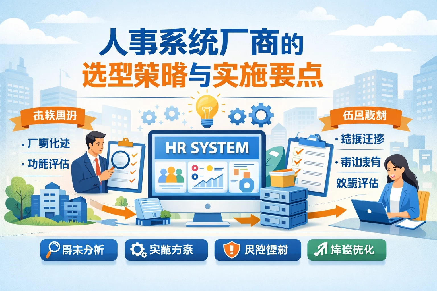人事系统厂商的选型策略与实施要点