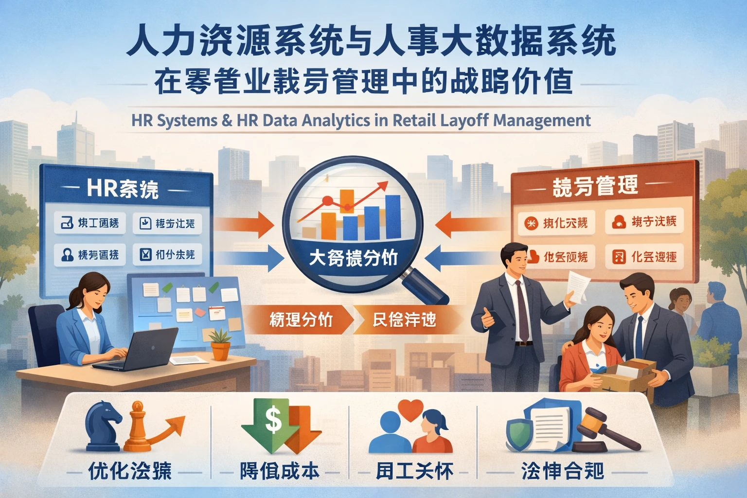 人力资源系统与人事大数据系统在零售业裁员管理中的战略价值