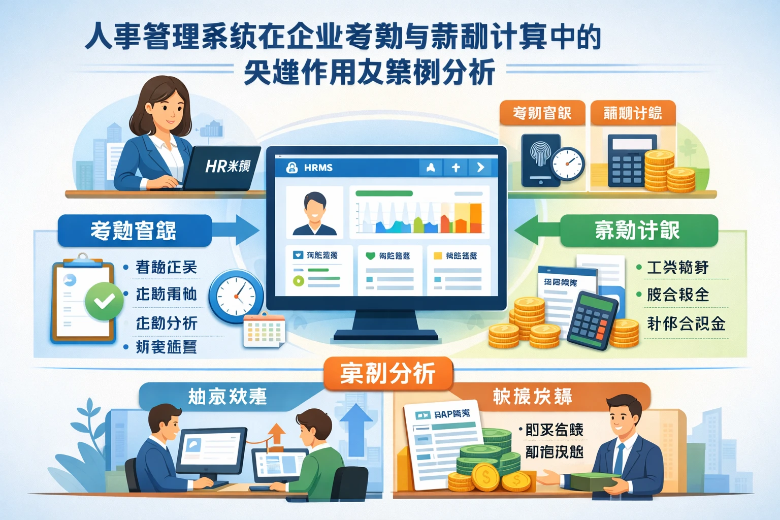 人事管理系统在企业考勤与薪酬计算中的关键作用及案例分析