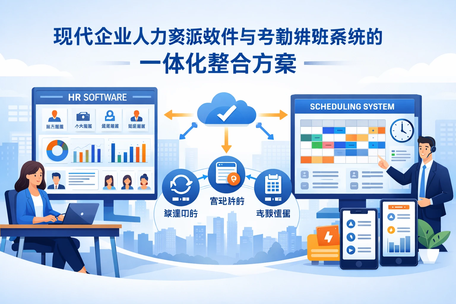 现代企业人力资源软件与考勤排班系统的一体化整合方案