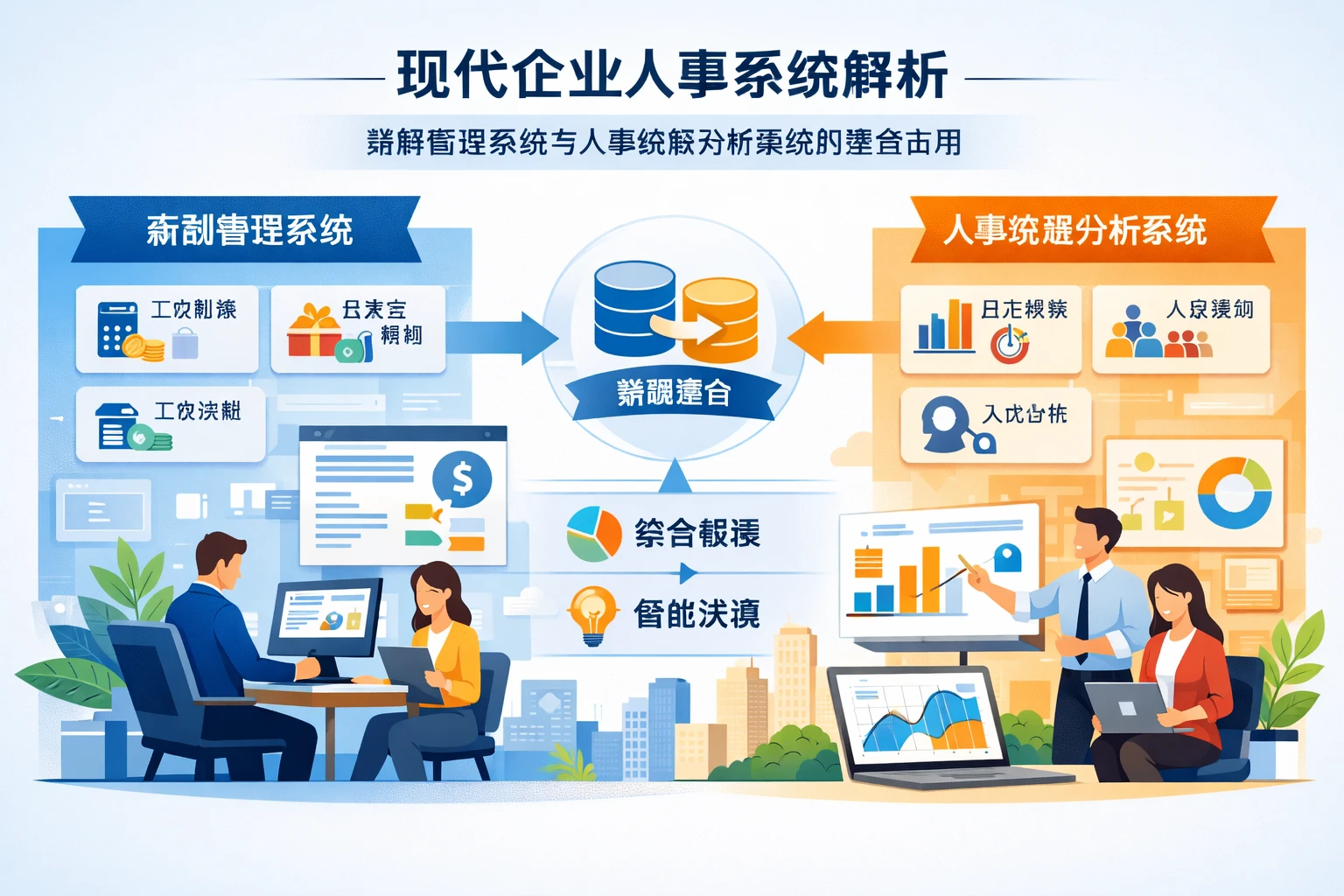 现代企业人事系统解析：薪酬管理系统与人事数据分析系统的整合应用