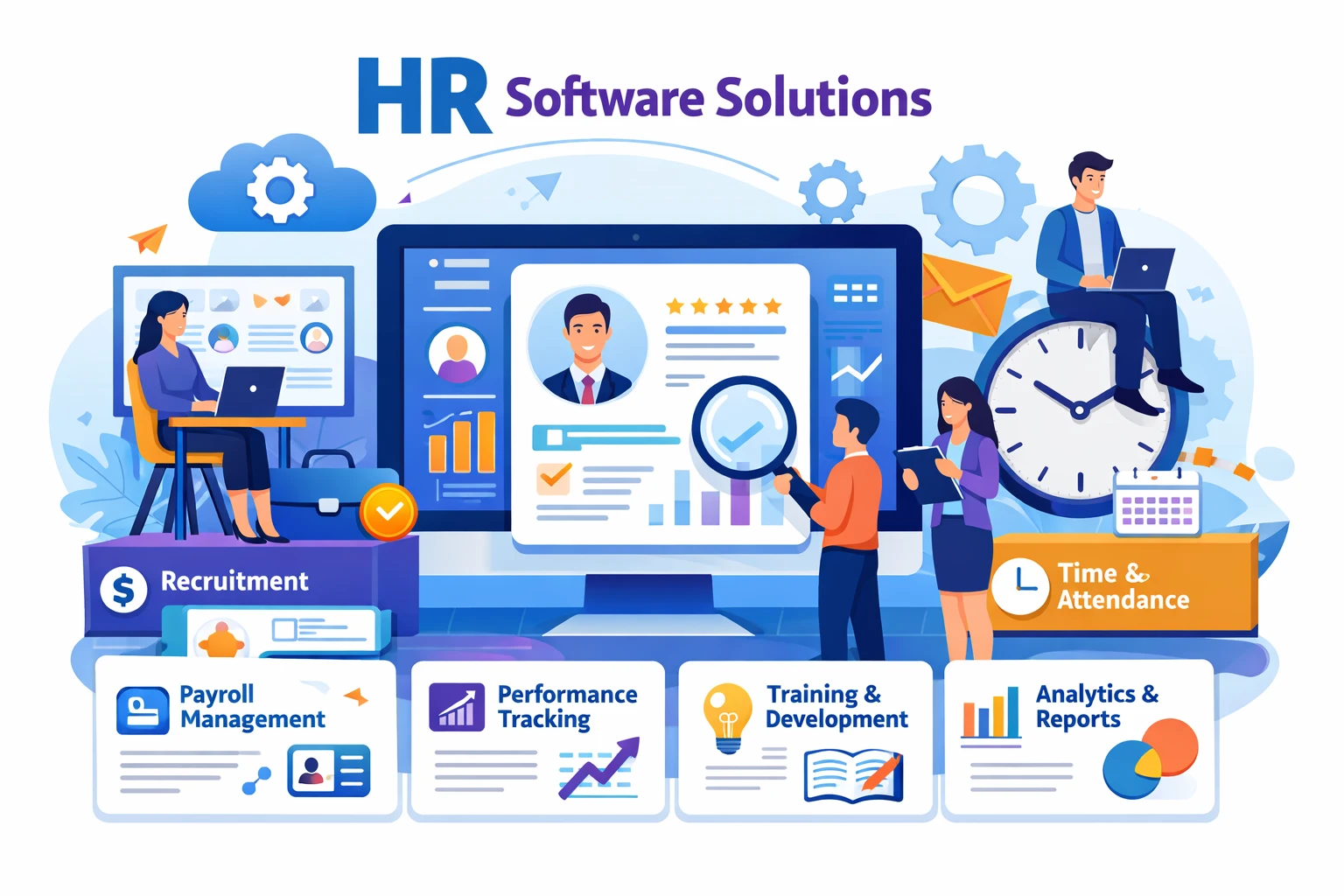 人力资源软件的解决方案