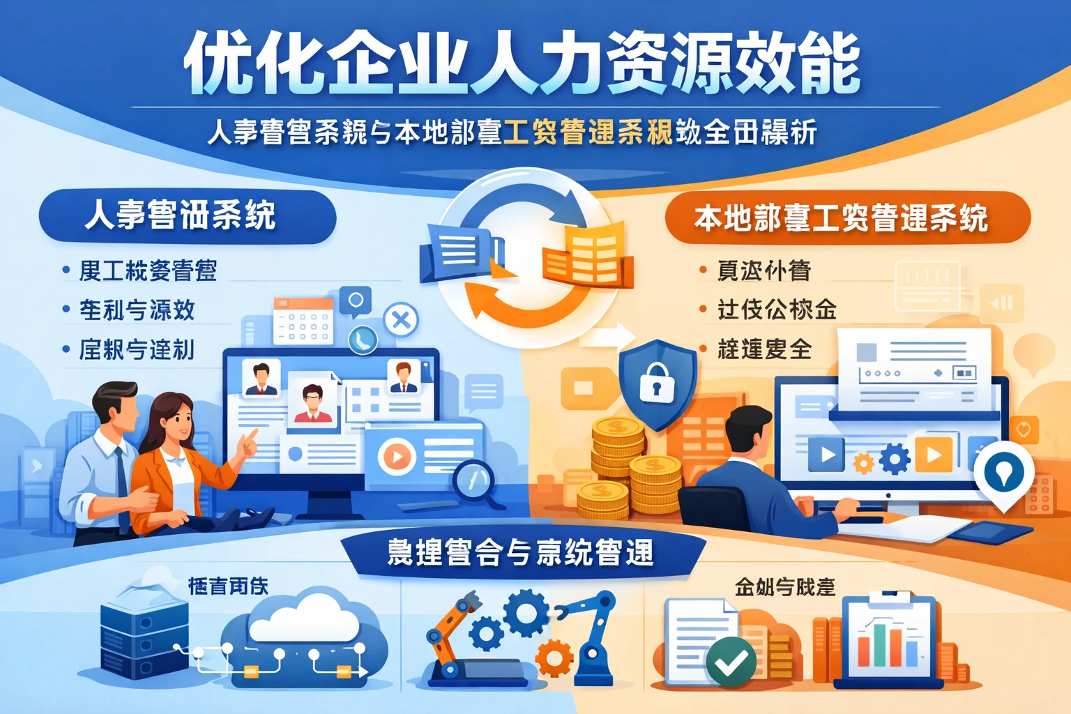 优化企业人力资源效能：人事管理系统与本地部署工资管理系统的全面解析
