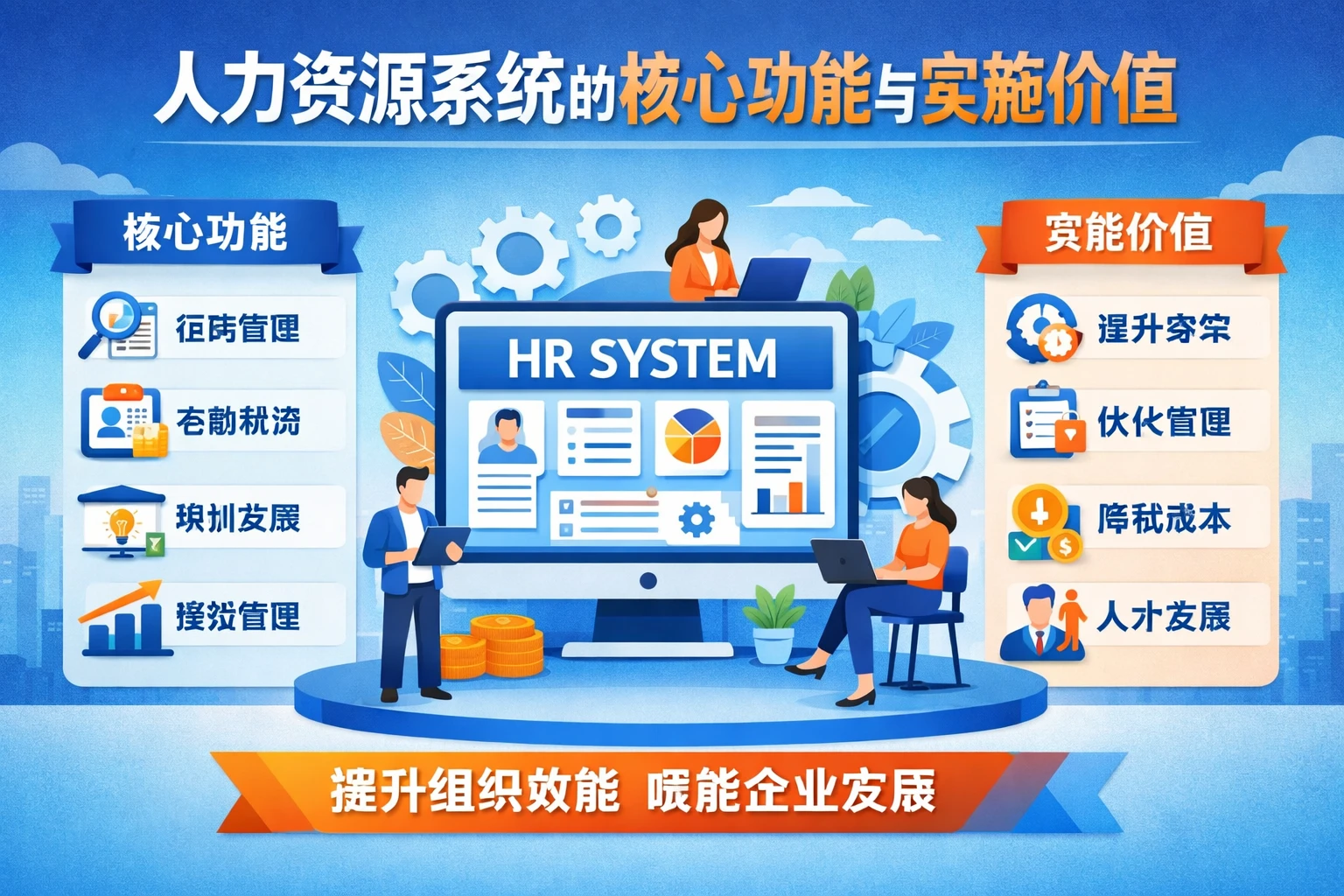 人力资源系统的核心功能与实施价值