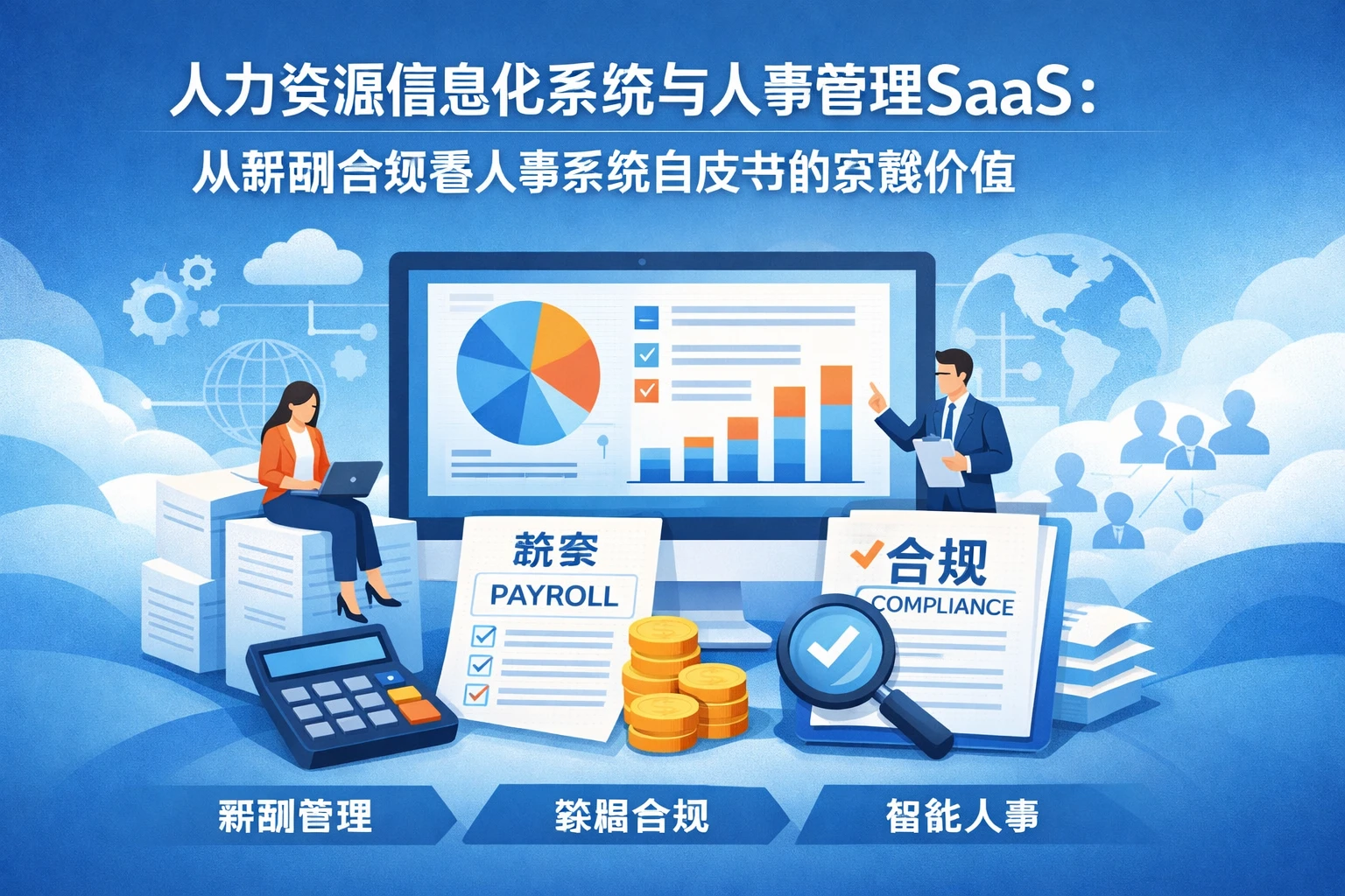 人力资源信息化系统与人事管理SaaS:从薪酬合规看人事系统白皮书的实践价值