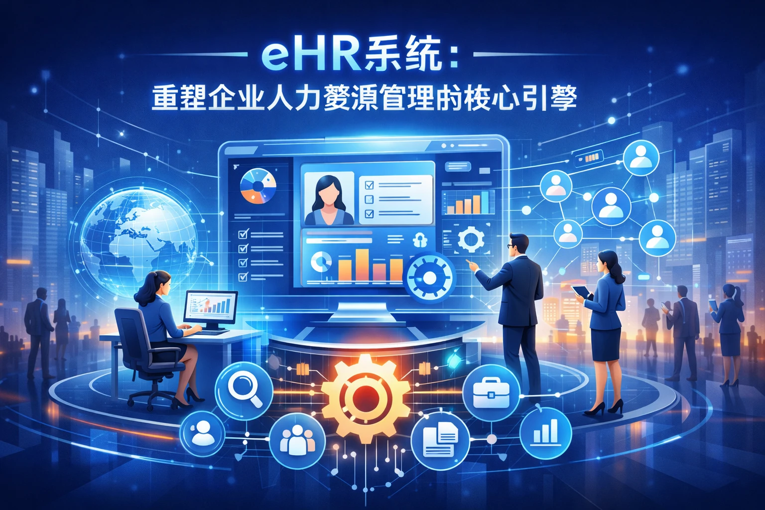 eHR系统：重塑企业人力资源管理的核心引擎