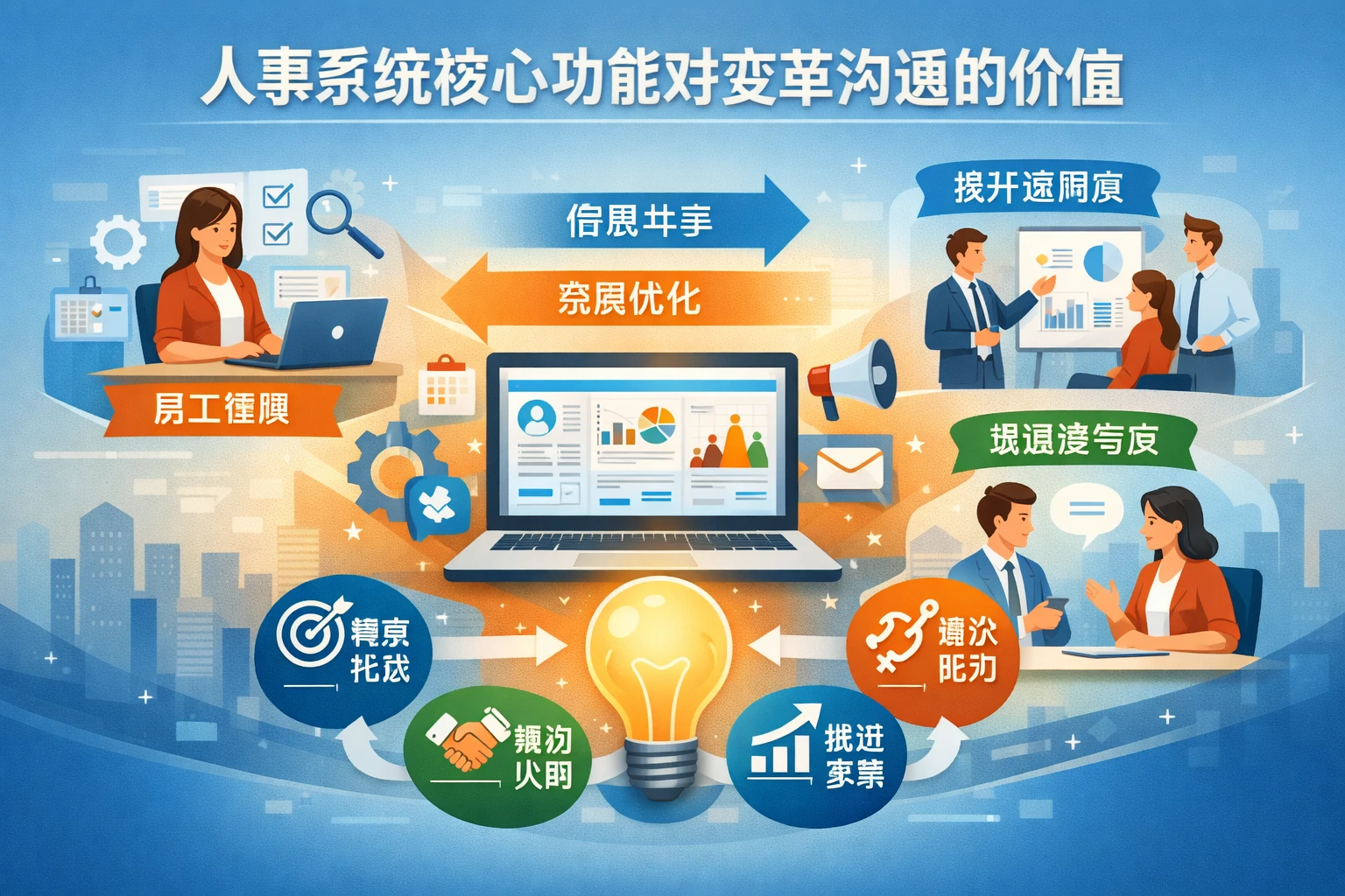 人事系统核心功能对变革沟通的价值