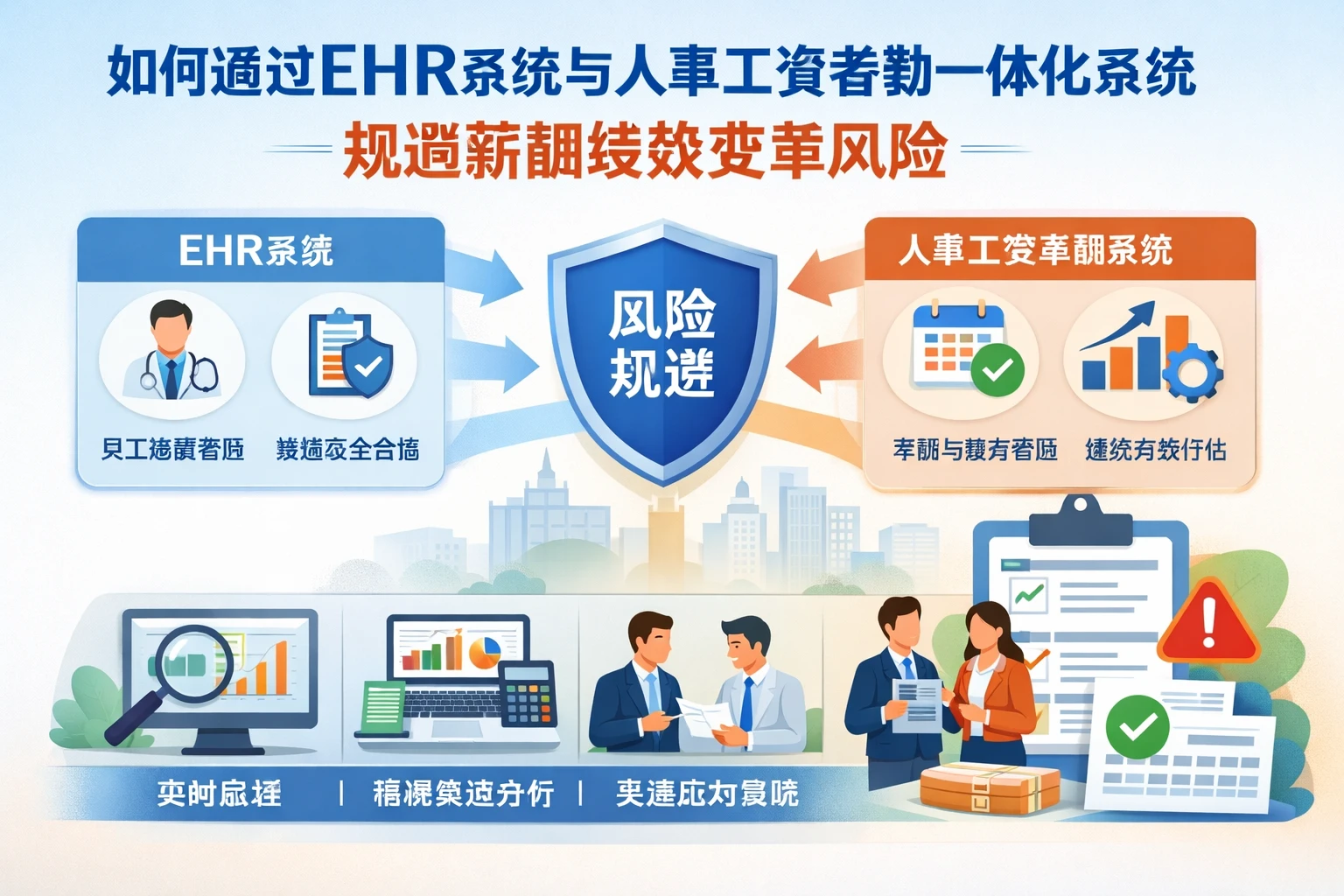 如何通过EHR系统与人事工资考勤一体化系统规避薪酬绩效变革风险