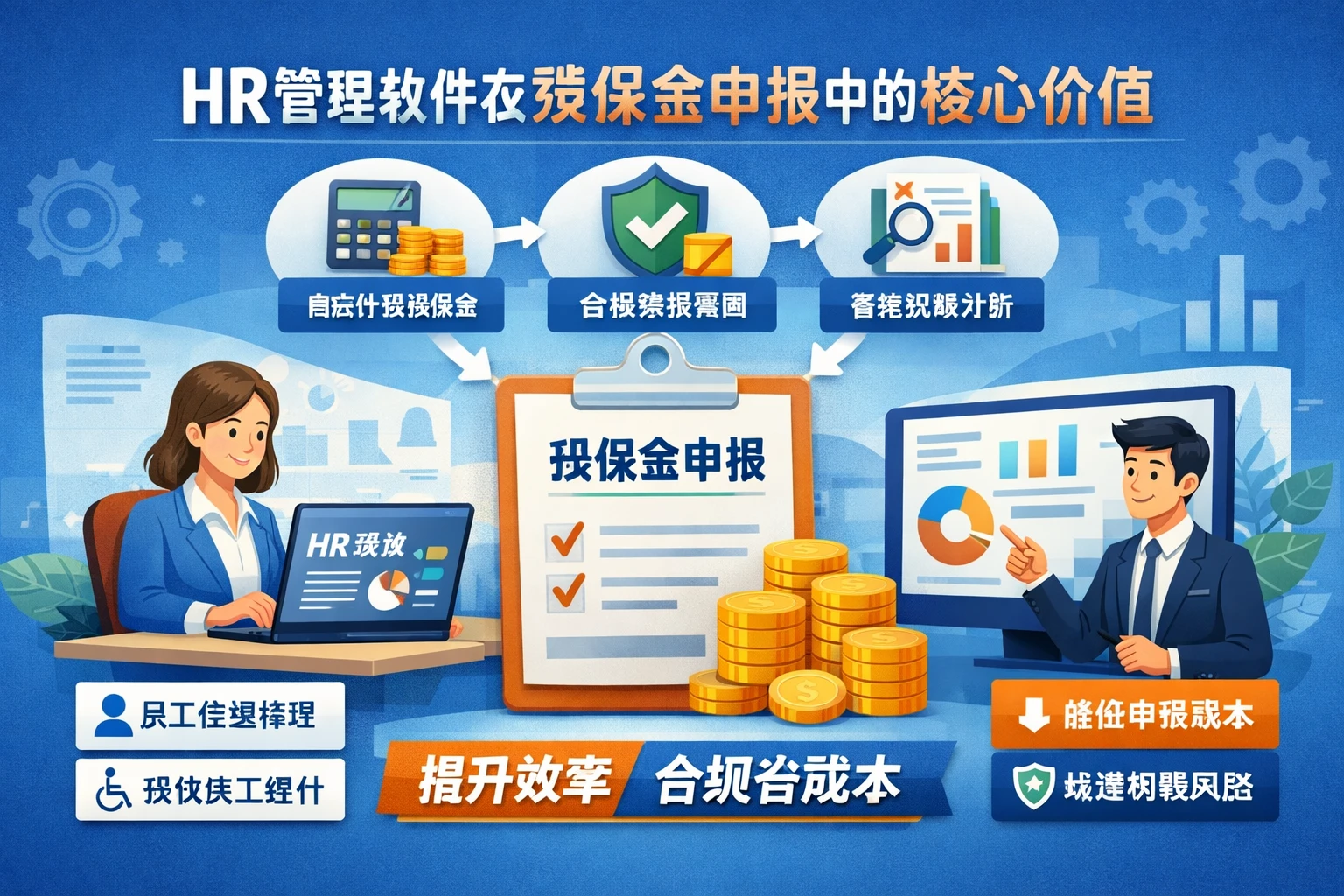 HR管理软件在残保金申报中的核心价值