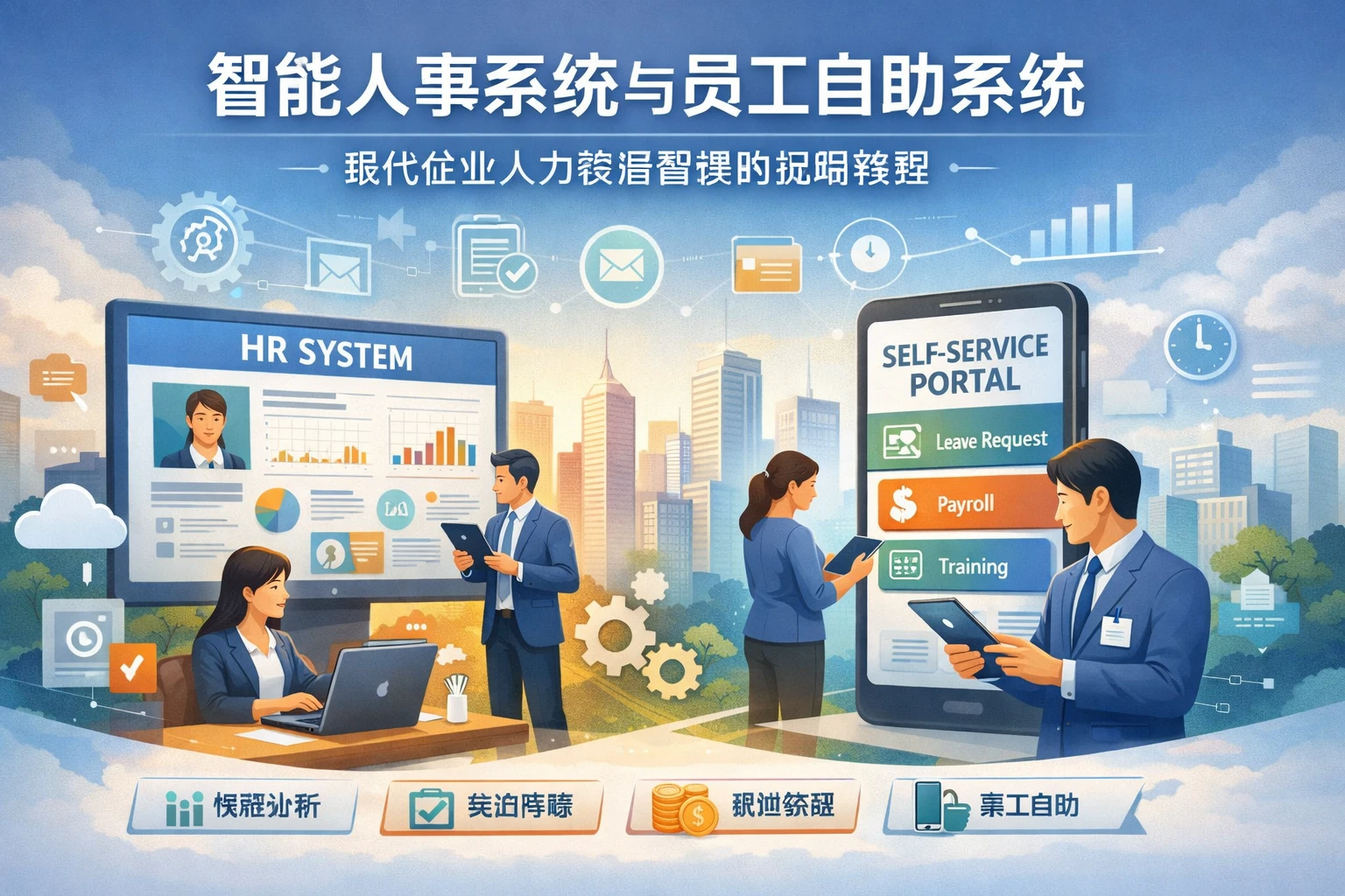 智能人事系统与员工自助系统：现代企业人力资源管理的战略转型