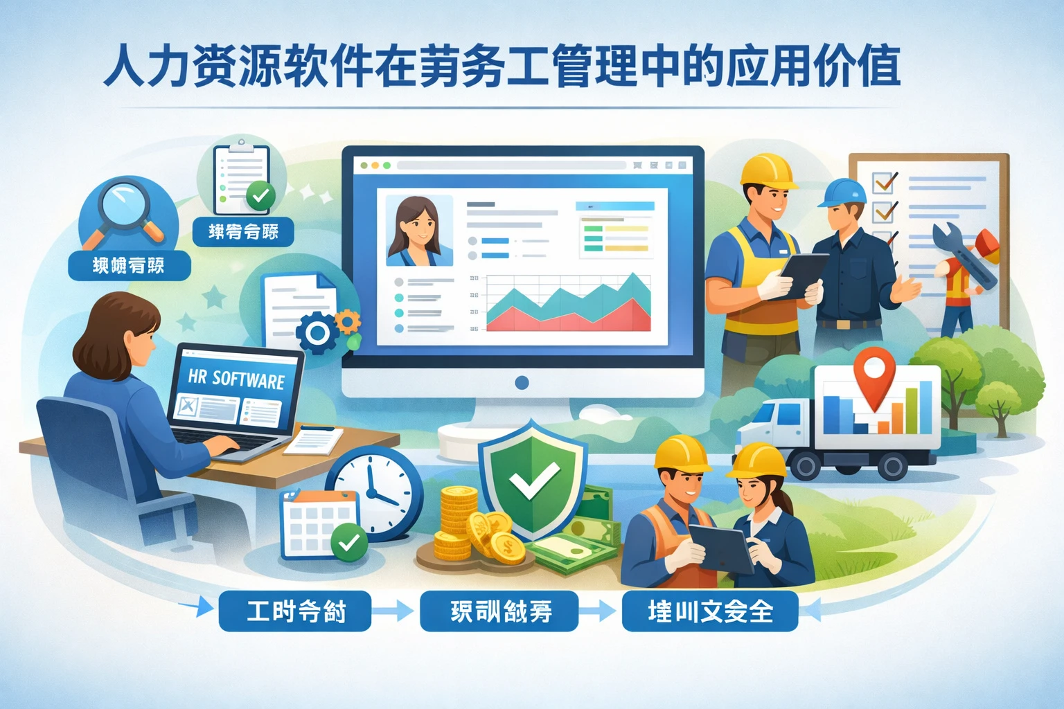 人力资源软件在劳务工管理中的应用价值