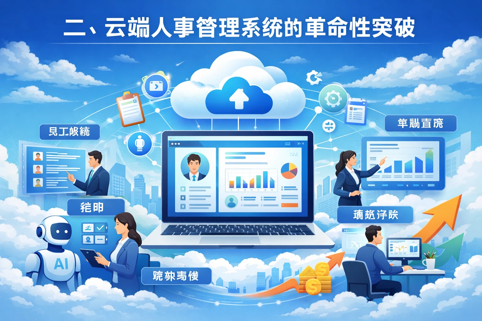 二、云端人事管理系统的革命性突破