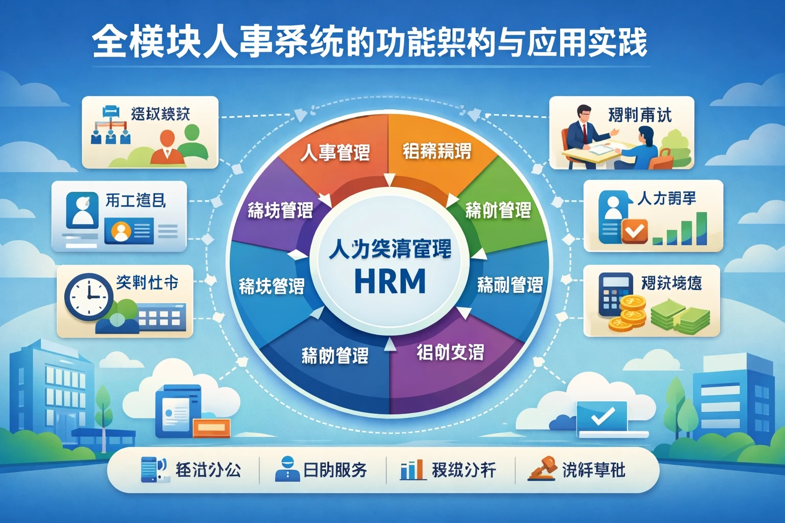 全模块人事系统的功能架构与应用实践