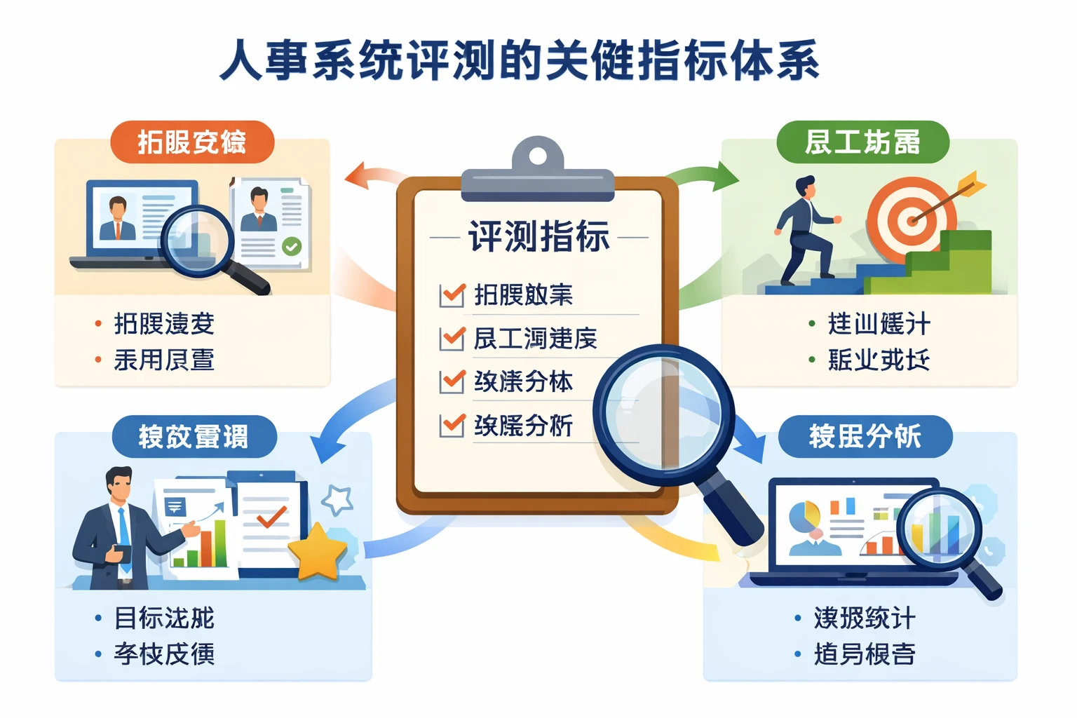 人事系统评测的关键指标体系