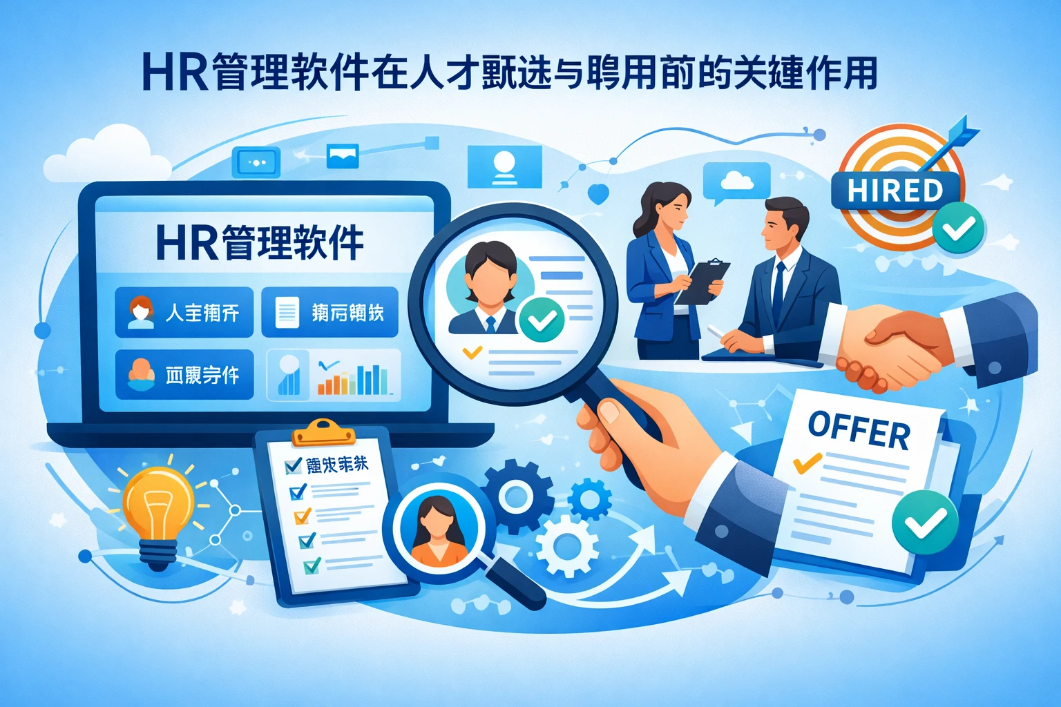 HR管理软件在人才甄选与聘用前的关键作用