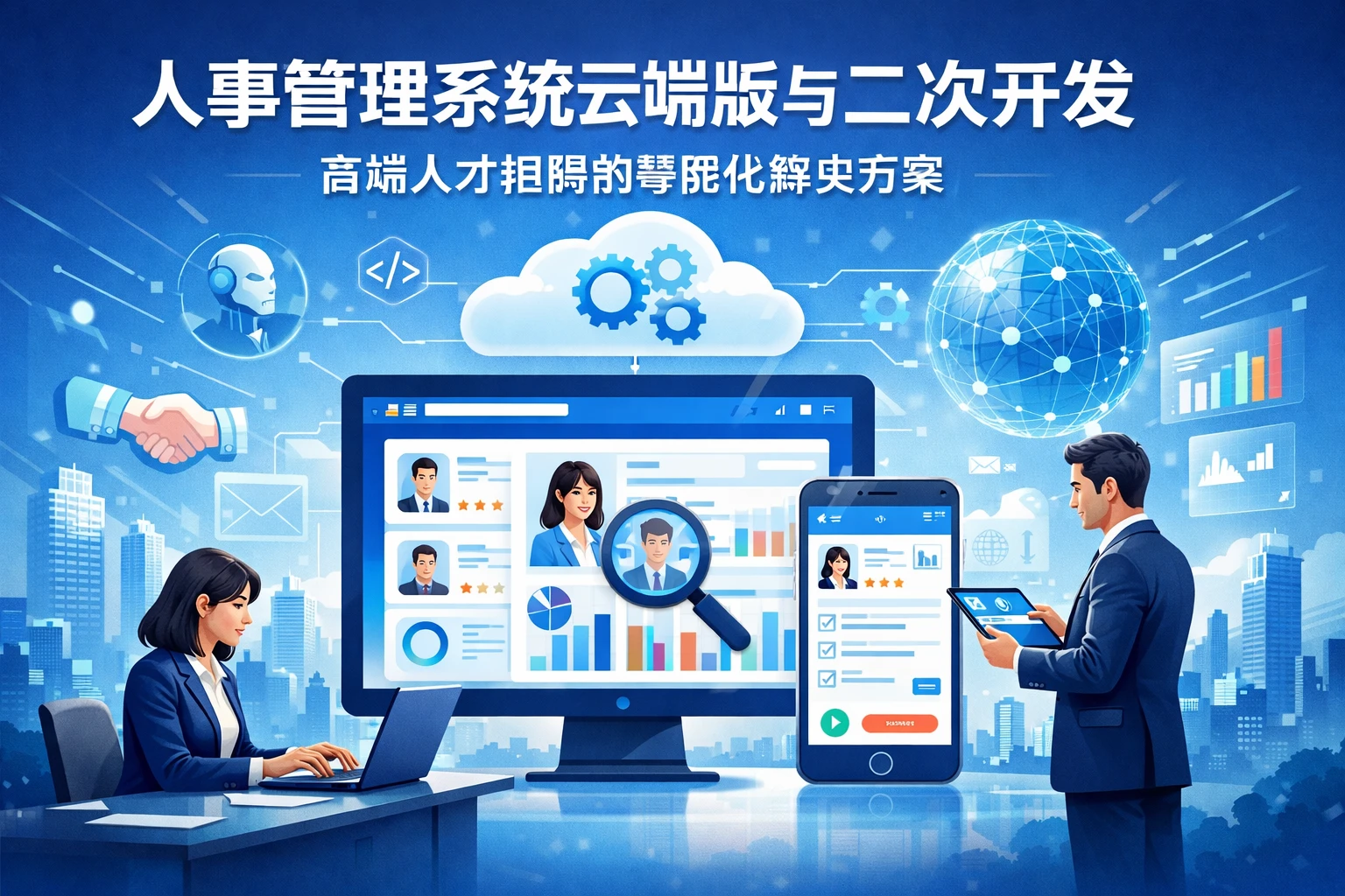 人事管理系统云端版与二次开发：高端人才招聘的智能化解决方案