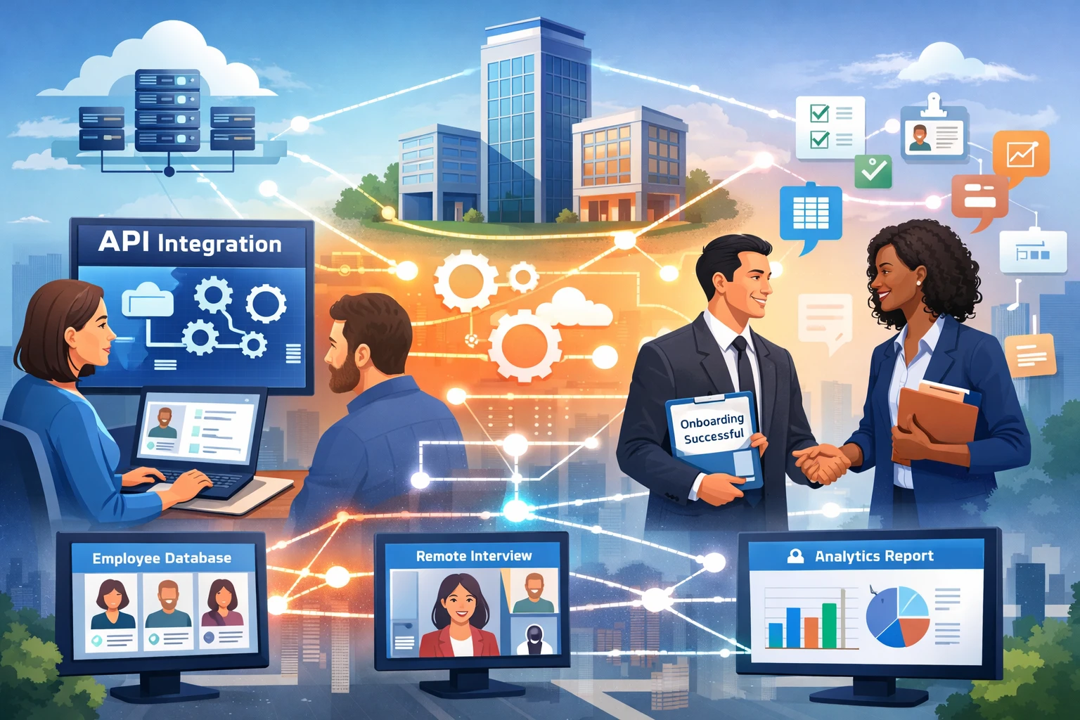 优化入职流程：现代HR系统与API接口在多分支机构管理中的革新应用