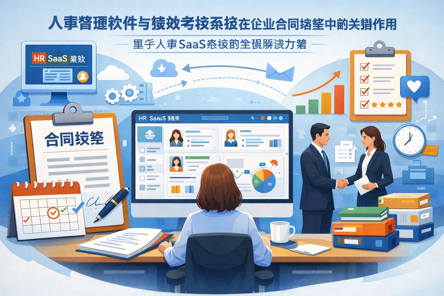 人事管理软件与绩效考核系统在企业合同续签中的关键作用——基于人事SaaS系统的全面解决方案