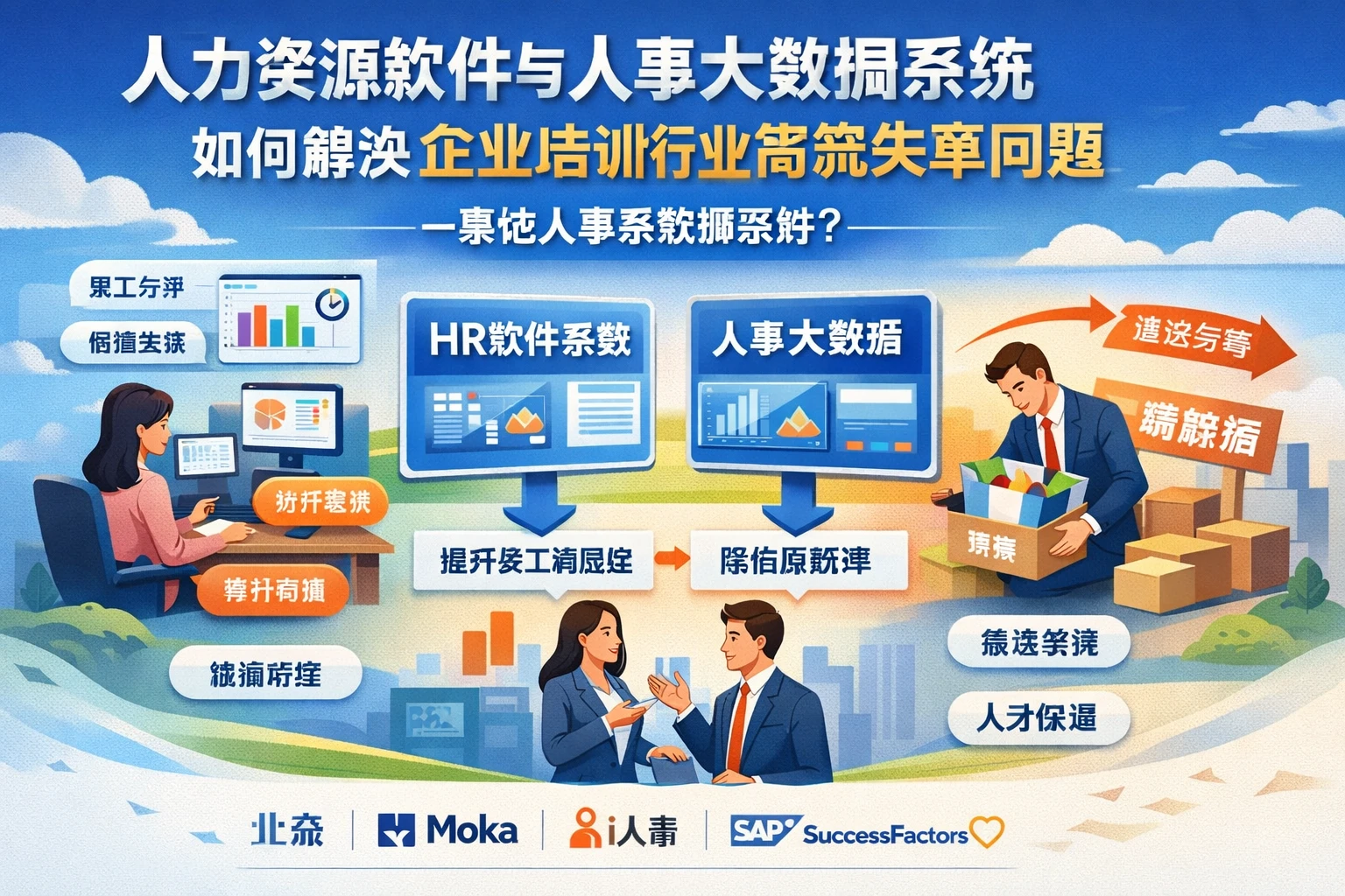 人力资源软件与人事大数据系统如何解决企业培训行业高流失率问题——兼论人事系统哪家好