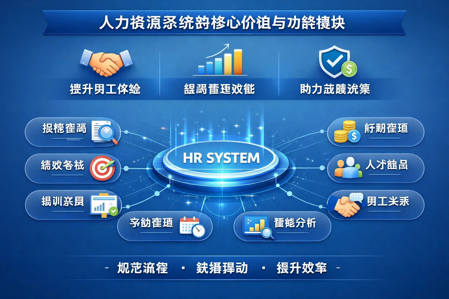 人力资源系统的核心价值与功能模块