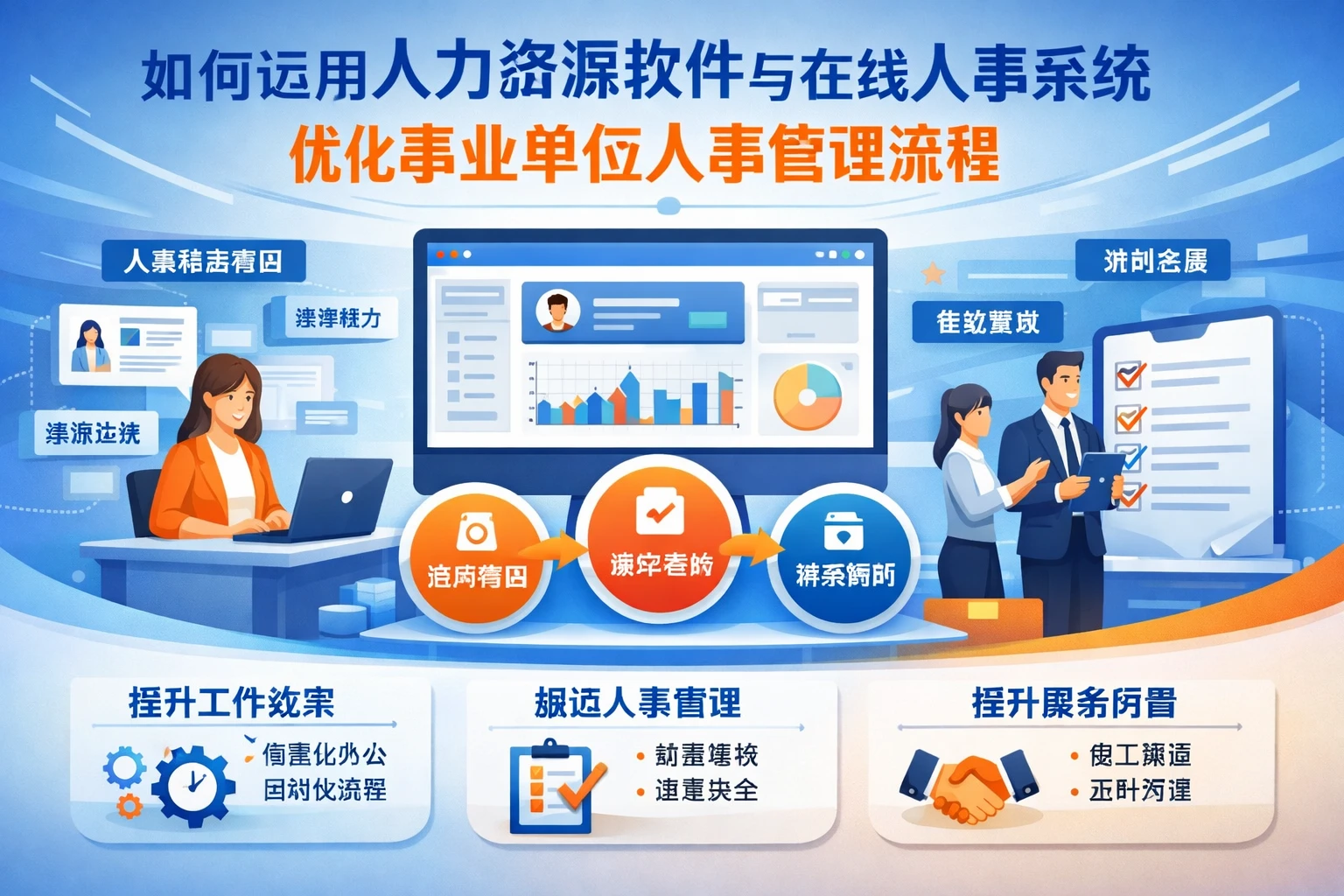 如何运用人力资源软件与在线人事系统优化事业单位人事管理流程